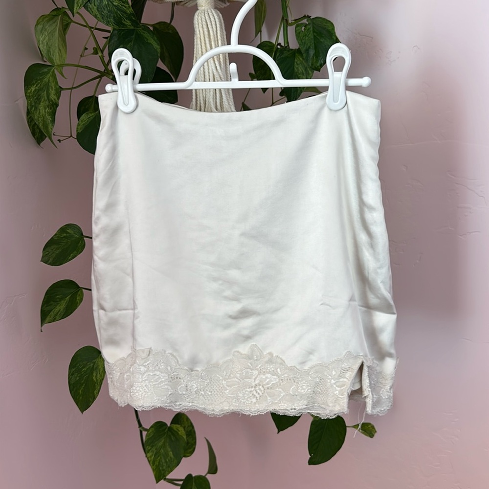 PACSUN- Silk mini skirt